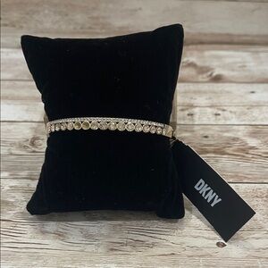DKNY Gold‎ Tones and Silver Bracelet